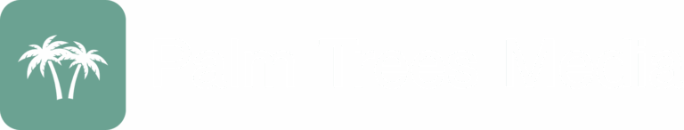 Palm trees media logo